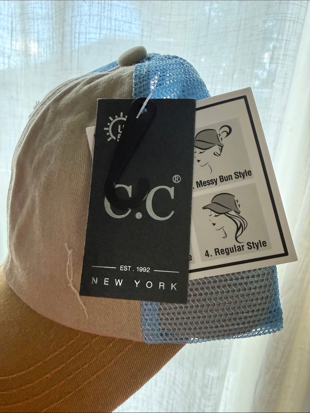 C.C Boutique Criss Cross Hat - Picture 3 of 3